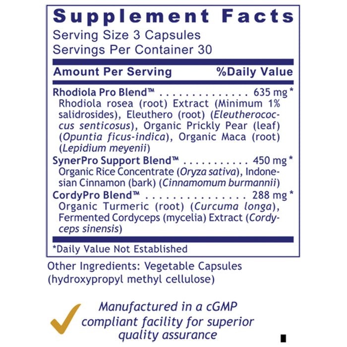 Adaptogen-R3 Dietary Supplement Premium Adaptogenic and  Stress Support Formula