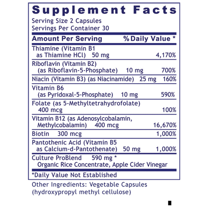 Complete B, Premier  Dietary Supplement Complete Vitamin B Formula Brain and Mood Support