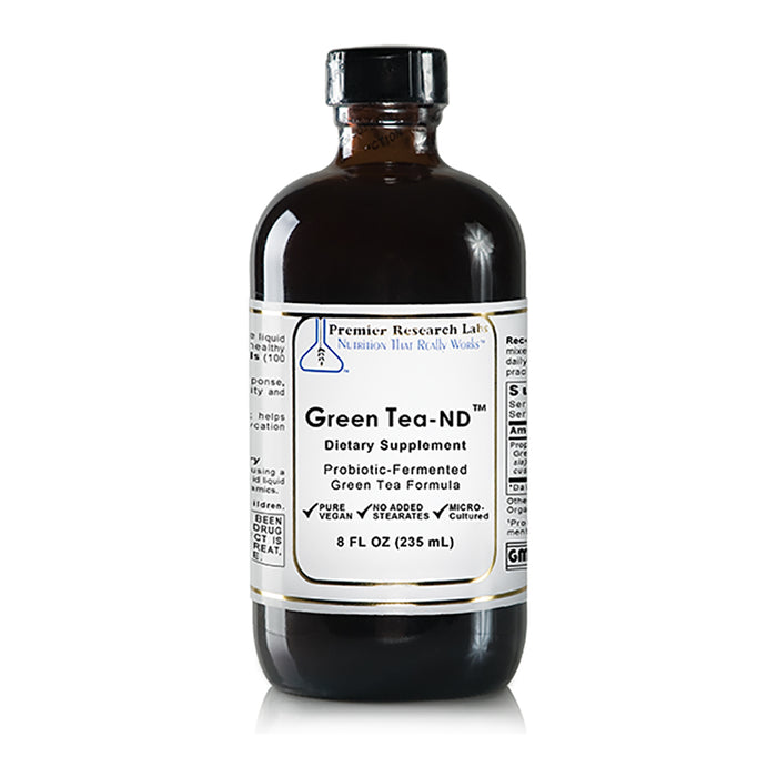 Green Tea - ND™  (Formerly) Super Nano-Green Tea  Probiotic-Fermented Green Tea Formula Micro-Cultured Delivery System