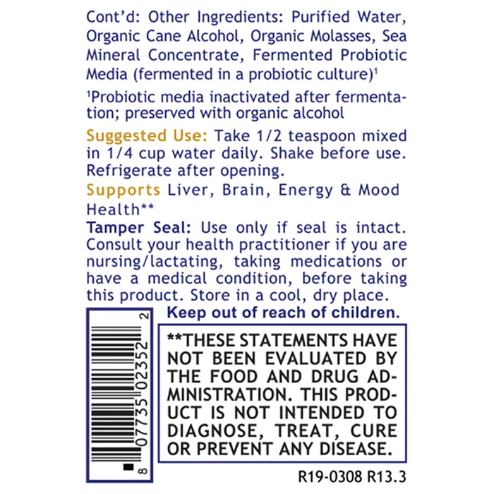 Max B-ND™  Dietary Supplement Probiotic-Fermented Vitamin B Complex Formula Dynamic Liver, Energy, Brain and Mood Support