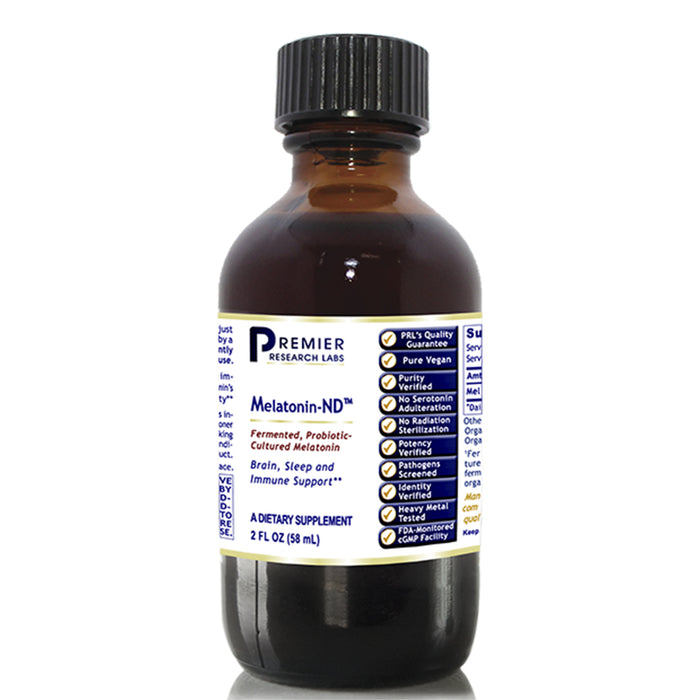 Melatonin-ND™ Dietary Supplement Probiotic-Fermented Melatonin Brain, Sleep, and Immune Support