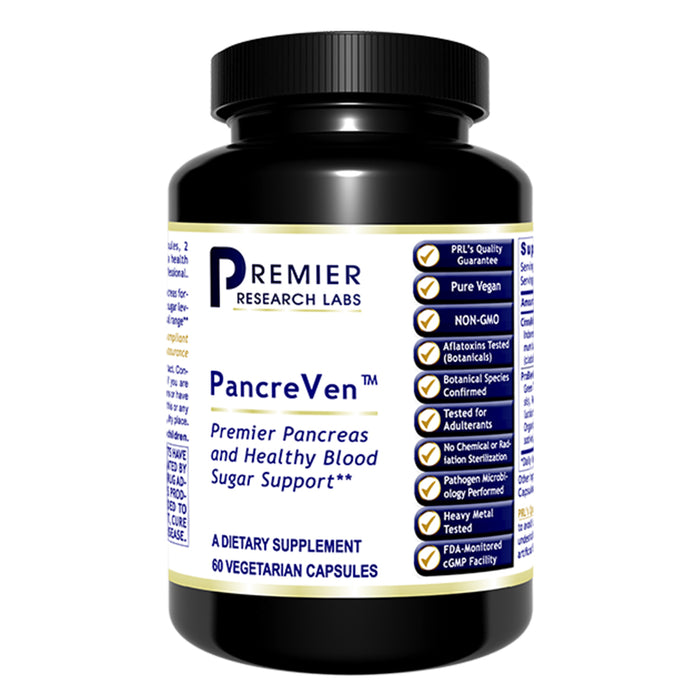 PancreVen ™ Dietary Supplement Premier Pancreas and Healthy Blood Sugar Support