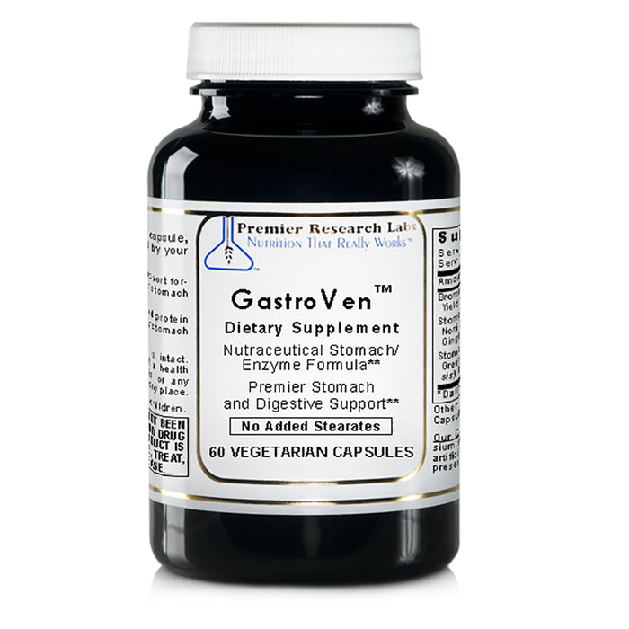GastroVen™ Dietary Supplement Nutraceutical Digestion Blend with Bromelain Enzymes Premier Stomach and Digestive Support