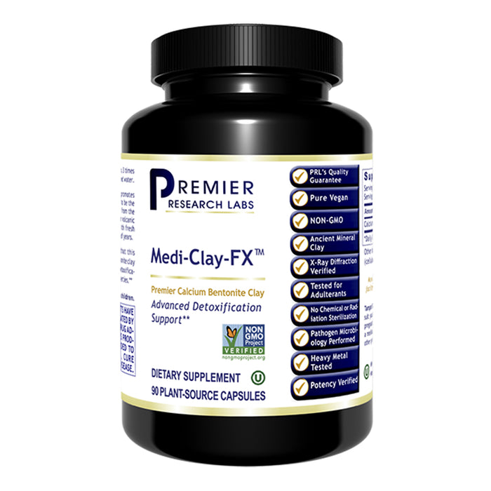 Medi-Clay-FX™ Dietary Supplement Premier Calcium Bentonite Clay Helps Promote Detoxification