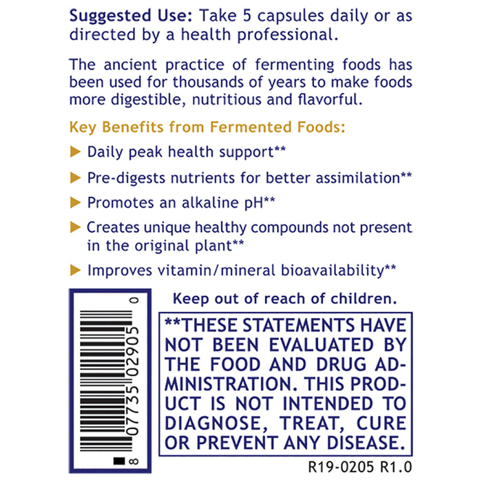 Fermented Greens, Premier  Dietary Supplement  Fermented Multi-Greens with Probiotics, Prebiotics, & Postbiotics