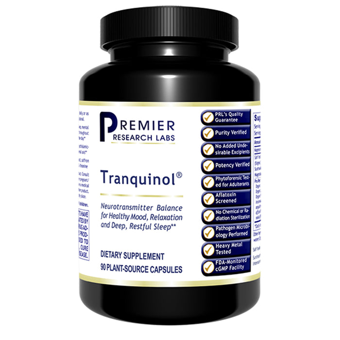 Tranquinol®  Dietary Supplement New Formula Neurotransmitter Balance for Healthy Mood, Relaxation and Deep, Restful Sleep