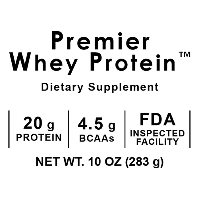 Whey Protein, Premier  Formerly Whey Peptien  Dietary Supplement 100% Premier Whey Protien Typically 15% Glycomacropeptides
