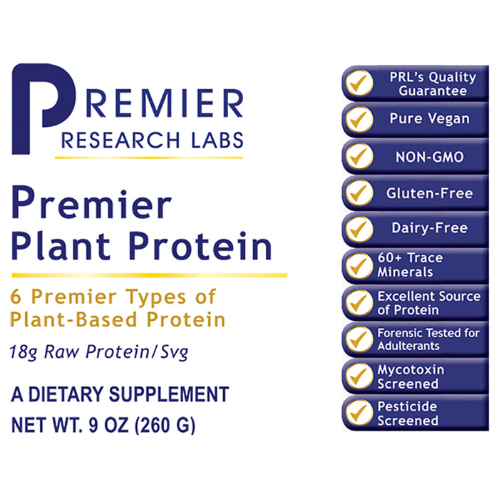 Plant Protein, Premier  Dietary Supplement