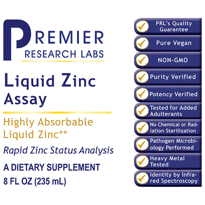 Zinc R Liquid Zinc Ultra Dietary Supplement Highly Absorbable Liquid Zinc Exc ...
