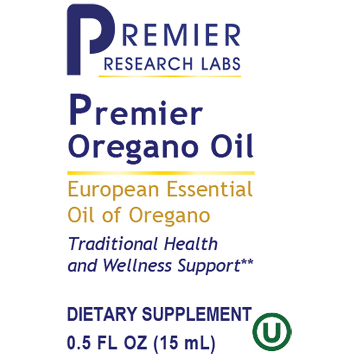 Oregano Oil, Premier  Dietary Supplement European Essential Oil of Oregano Traditionally Used for Great Health Support