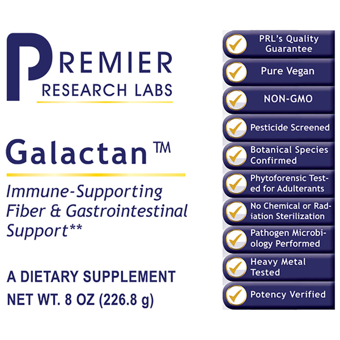 Galactan™  Dietary Supplement Fiber Rich Arabinogalactan Immune Supporting Fiber and Gastrointestinal Support