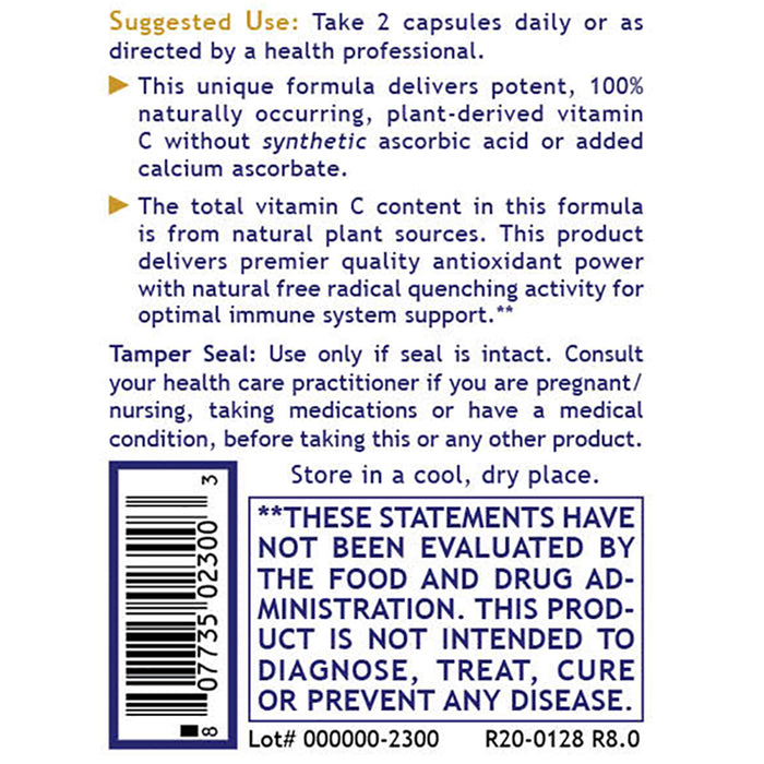 Vitamin C, Premier  Dietary Supplement Plant-Source Vitamin C Premier Antioxidant, Immune and Optimal Health Support