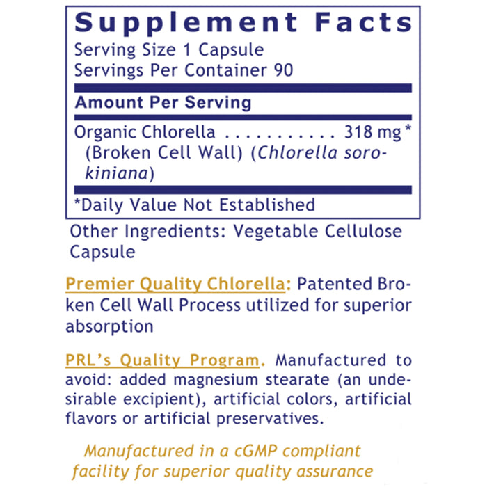 Medi Chlorella-FX  Dietary Supplement Premier Quality Chlorella Nutrient-Dense Premier Super Greens