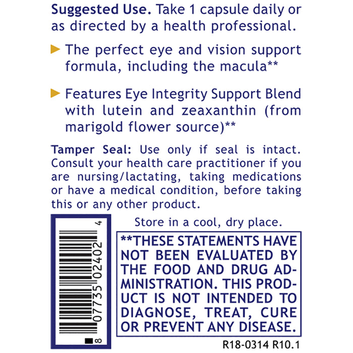 OcuVen™  Dietary Supplement Premier Vision and Eye Support, Including the Macula Featuring Lutein and Zeaxanthin