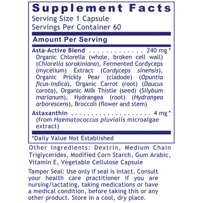 Asta Complete-FX  Dietary Supplement Potent Antioxidant Formula with Algae-Based Astaxanthin  Premier Eye, Skin and Cardiovascular Support