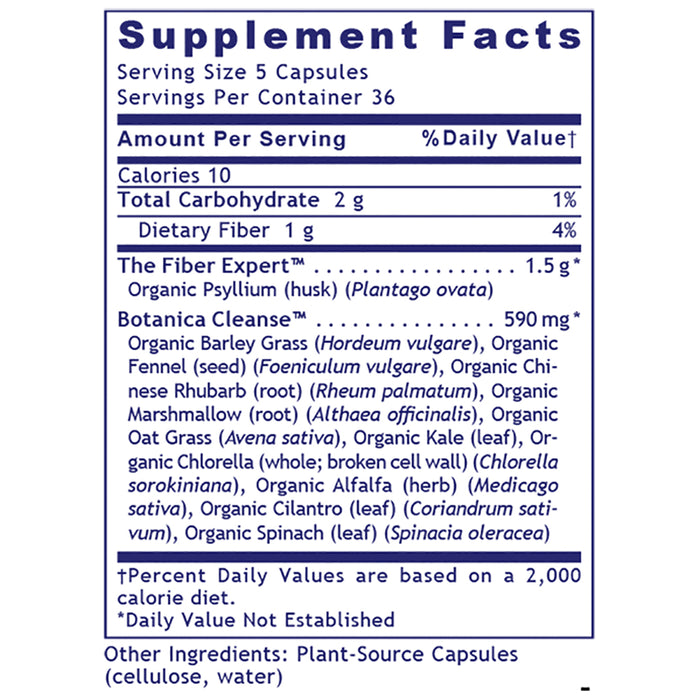 Psyllium Fiber, Premier  Formerly Premier Cleanse  Dietary Supplement Nutraceutical Cleansing Formula Premier Cleansing and Regularity Support